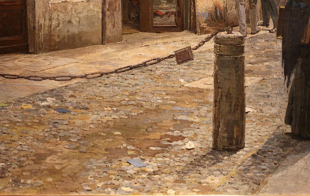 Via San Bernardino in Milano - Artgate Fondazione Cariplo, Gallerie di Piazza Scala, Milano, dettaglio 2